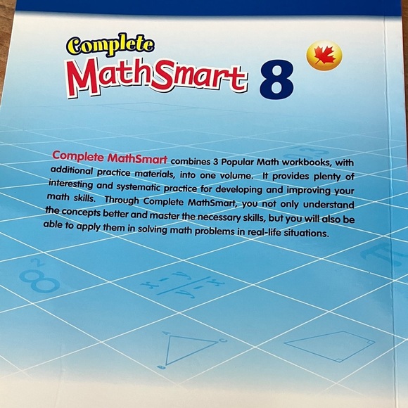 Complete MathSmart 8 Workbook - Canadian curriculum - Picture 14 of 16